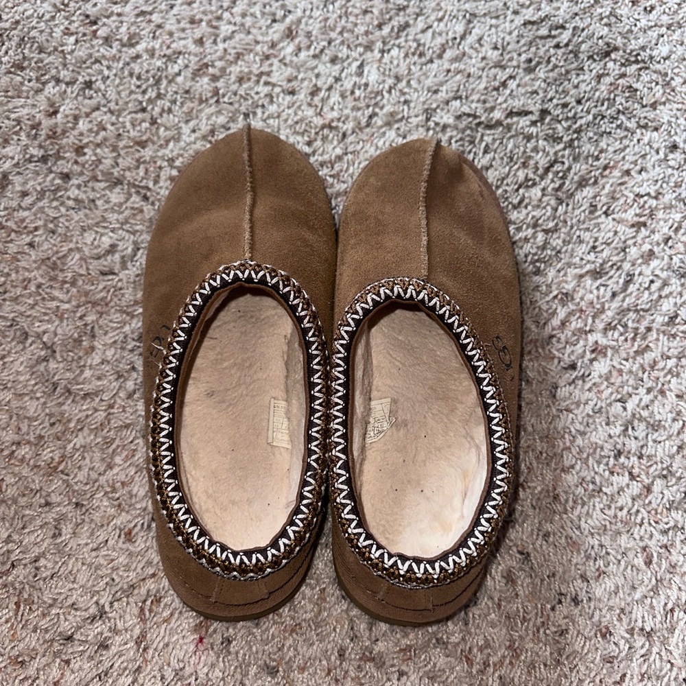 UGG Tan Suede Women's Slippers